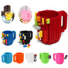 Kaffee Becher im Baustein Design
